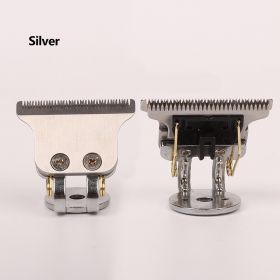 Charging Multifunctional Shaver Accessories Fully Washable Cutter Head With Bracket (Color: Silver)