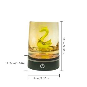 Sleeping With Gradient Rainbow Light For Eye Protection (Option: Amber)