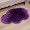 1pc, Fluffy Cloud Plush Rug - Soft Faux Fur Bedroom Decoration, Machine Washable, Funny Doormat, Nursery Decor, Throw Rugs for Home Decor